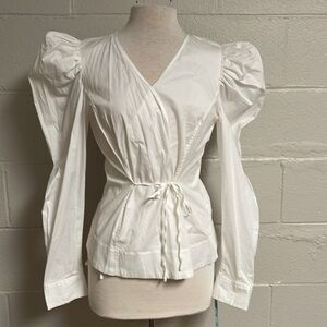 Jason Wu wrap blouse Large